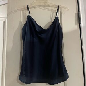 Abercrombie & Fitch Cowl Neck Satin Camisole Top